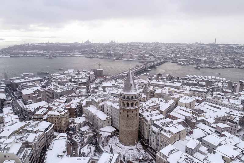 استانبول در زمستان